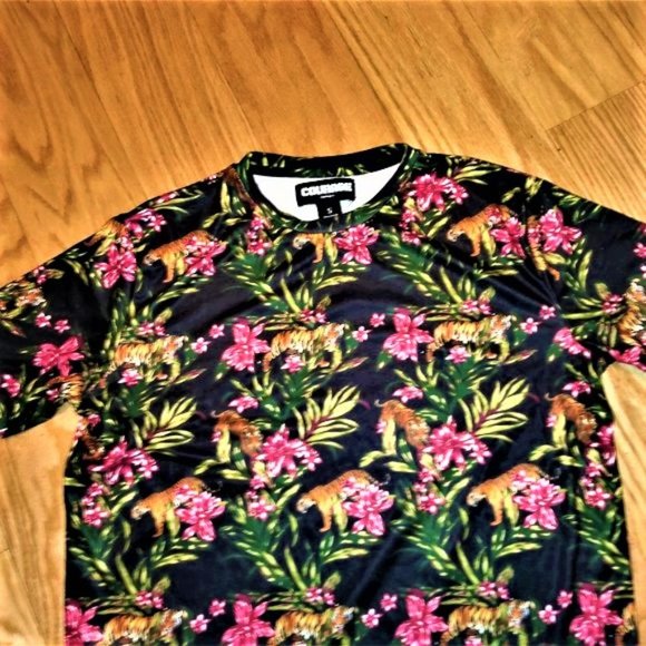 Courage Clothing Co. floral crewneck shirt - Picture 2 of 8